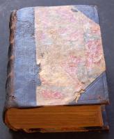 cca 1690 Latin nyelvű - vallásos - vastag félbőr kötésű könyv, Johannes Fridelius és más lutheranus szerzők írásaival