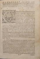 cca 1690 Latin nyelvű - vallásos - vastag félbőr kötésű könyv, Johannes Fridelius és más lutheranus ...