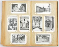 VEGYES Képeslap gyűjtemény maradvány - Kb. 320 db főleg modern történelmi magyar város képeslap és p...