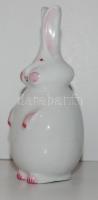 Hollóházi porcelán nyuszi (12cm magas)