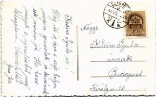 1941 Palics-fürdő, Palic; strand, fürdőzők / beach, bathers. Kapiszta photo