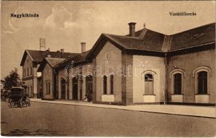 Nagykikinda, Kikinda; Vasútállomás / railway station (EK)