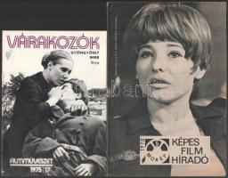 1958-1975 3 db újság Törőcsik Marit ábrázoló képekkel Képes Film Híradó, Filmművészet lapok, Nők Lapja