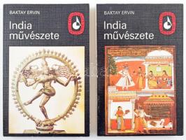 Baktay Ervin: India művészete 1-2. köt. Képzőművészeti zsebkönyvtár. Bp., 1981, Képzőművészeti Alap. Harmadik kiadás. Kiadói papírkötés.