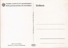 Wir bauen Brücken. Deutscher, erwirb das SA.-Sportabzeichen! Meldung bei den örtlichen SA.-Dienstste...