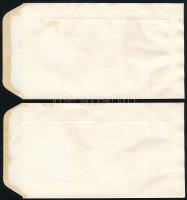 1960 Várak (I.) vágott sor 2 db FDC-n