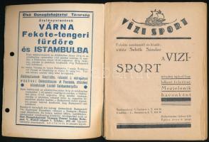 2 db vitorlás könyv: Csöndes István-Gerle Albert: A Vitorlás. Vizisport könyvek. Szerk.: Gerle Alber...