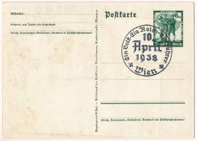 1938 März 13. Ein Volk, ein Reich, ein Führer! / Adolf Hitler, NSDAP German Nazi Party propaganda, m...