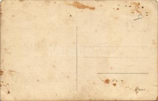 Osztrák-magyar katonák csoportja / WWI Austro-Hungarian K.u.K. military, group of soldiers. photo (l...