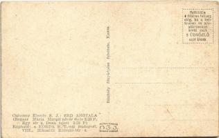 Bogner Mária Margit nővér (1905-1933) Bánhidy fényképész felvétele (Kassa) (EK)