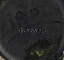 Király jelzéssel: Retró váza. Kerámia, hibátlan, m:20 cm