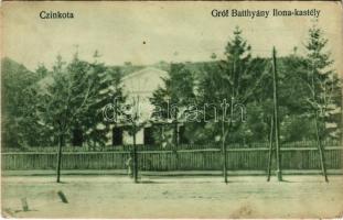 1923 Budapest XVI. Cinkota, Gróf Batthyány Ilona kastély (EK)