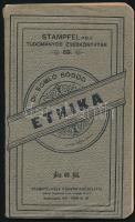 Dr. Somló Bódog: Ethika. Stampfel-féle Tudományos Zsebkönyvtár 59. Bp., [1906], Révai, 60+(2) p. Második kiadás. Kiadói papírkötés, részben szétvált kötéssel.