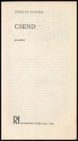 Fekete István: Csend. Bozóky Mária rajzaival. Bp., 1965, Kozmosz. Első kiadás. Kiadói papírkötés