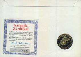 NSZK 1989. "Fran mártírok-Kilian, Kolonat, Totnan" emlékérem érmés, bélyeges borítékon, al...