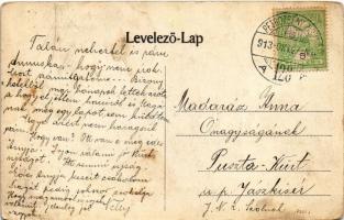 1913 Lupény, Lupeni; Ammoniákgyár / Ammoniakfabrik / ammonia factory + "PETROZSÉNY-PISKI 128&qu...