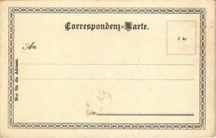 Historischer Festzug Wien 1898. (32 Blätter) Blatt 4. Friedrich der Schöne, Leopold der Glorwürdige,...