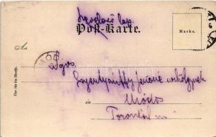 1899 (Vorläufer) Austro-Hungarian K.u.K. military art postcard, cavalry. Verlag v. Theyer & Hard...