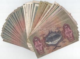 43db-os vegyes Pengő bankjegy tétel T:III,III-