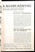 1937 Búvár folyóirat III. évf. 1-6. sz., 1937. január-június (fél évfolyam). Bp., Franklin-Társulat....