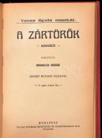 Verne Gyula: Egy uszó város; A zártörők. (Egy kötetben). Ford.: Miskolczi Henrik. Nemes Mihály és Ge...