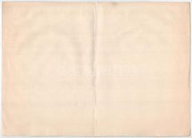 Budapest 1927. "Hazai Általános Biztosító Részvénytársaság" 20P-ről, szárazpecséttel T:III...