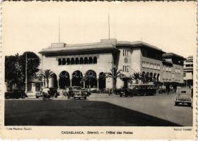 Casablanca, lHotel des Postes / hotel, autobus, automobiles (EK)