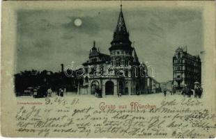 1901 München, Munich; Löwenbräukeller / beer hall (surface damage)