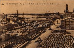 Dunkerque, Vue générale du Port, les Quais, la Chambre de Commerce / port, quay, Chamber of Commerce