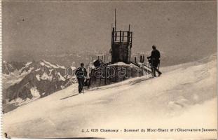 Chamonix, Sommet du Mont-Blanc et l'Observatoire Janssen / winter sport, hiking, observatory (EK)