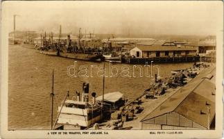 Port Adelaide, A view of the wharves (b)