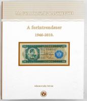 Adamovszky István: Magyarország Bankjegyei 1. - A forintrendszer 1946-2010. Színes bankjegy katalógus, nagyalakú négygyűrűs mappában. Újszerű állapotban