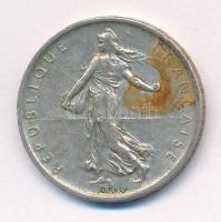 Franciaország 1960. 5Fr Ag T:2,2- patina, folt
France 1960. 5 Francs Ag C:XF,VF patina, stain
Krau...