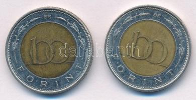 2002. 100Ft bicolor "Kossuth" (2x) T:2- patina, karc, kis ü, ph
Adamo FOEM1