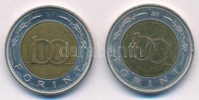 2002. 100Ft bicolor "Kossuth" (2x) T:2 patina, kis karc, ph
Adamo FOEM1