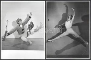 Karl-Heinz King (1929-2018) német balett-táncosról készült fotók, vegyes méretben