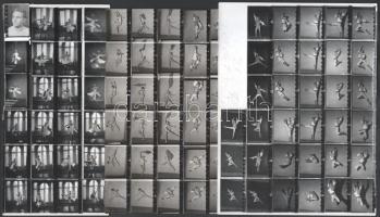 Karl-Heinz King (1929-2018) német balett-táncosról készült fotók, vegyes méretben