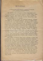 1956 Gond és hitvallás A magyar írók nyilatkozata amelyet a közgyűlés dec. 28.-án elfogadott nyilatkozata 5 gépelt lapon