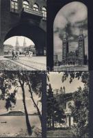 1910-1980 28db vegyes magyar + 62db reklám képeslap