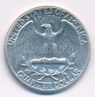 Amerikai Egyesült Államok 1964. 25c Ag T:2 kis patina
USA 1964. 25 Cents Ag C:XF small patina
Krau...