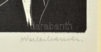 Olvashatatlan jelzéssel: Karácsony. Fametszet, papír. 20x13,5 cm