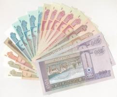 Mongólia 1966. 1T + 1993-2014. 1T-100T (17db, 16xklf, közte közeli sorszámok) T:III,I
Mongolia 1966...