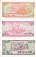 Vietnam 1987. 20D + 1988. 500D + 1988. 1000D T:I
Vietnam 1987. 20 Dong + 1988. 500 Dong + 1988. 100...