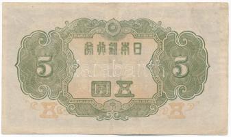 Japán 1943-1944. 5J T:III
Japan 1943-1944. 5 Yen C:F
Krause P#50