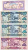 Szomáliföld 1994. 10Sh + 2005-2008. 500Sh (2xklf) + 2011. 1000Sh T:I,I- Somaliland 1994. 10 Shillings + 2005-2008. 500 Shillings (2xdiff) + 2011. 1000 Shillings C:UNC,AU