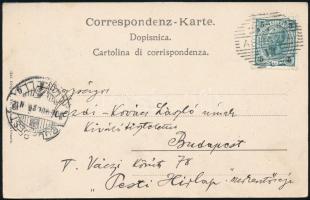 cca 1900-1905 Déry Béla (1870-1932) festőművész, a Nemzeti Szalon későbbi igazgatójának autográf sor...