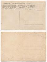 4 db RÉGI magyar népviselet fotólap / 4 pre-1945 Hungarian folklore photo postcards