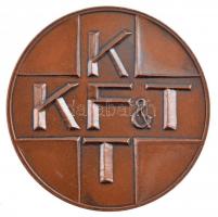 Kiss György (1943-) 1996. "5 éves a PHARMA EXPO / KKF&TT" kétoldalas bronz emlékérem (...