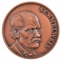 2015. Semmelweis / 1865-2015 kétoldalas bronz emlékérem (42,5mm) T:1-