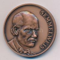 2015. Semmelweis / 1865-2015 kétoldalas bronz emlékérem (42,5mm) T:1-